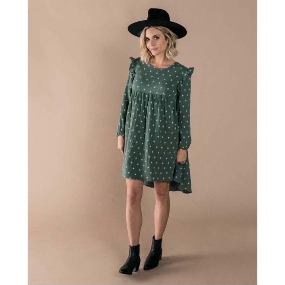 NWT! Rylee & Cru Northern Star Piper Dress